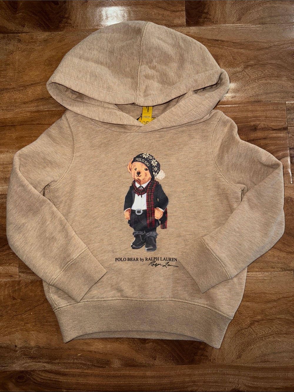 Polo Ralph Lauren bear hoodie size 4T